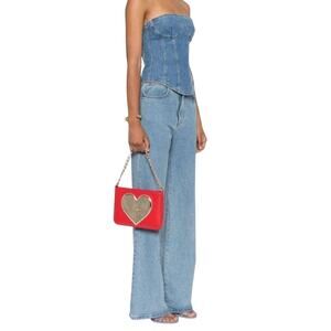 LOVE MOSCHINO Heart Bag Red NWT